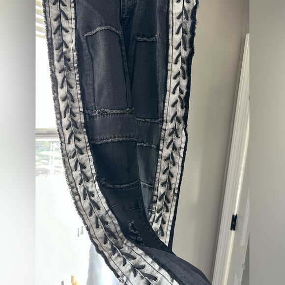 Waimea Men’s Black Distressed Skinny Jeans 34x32 - Picture 5 of 8